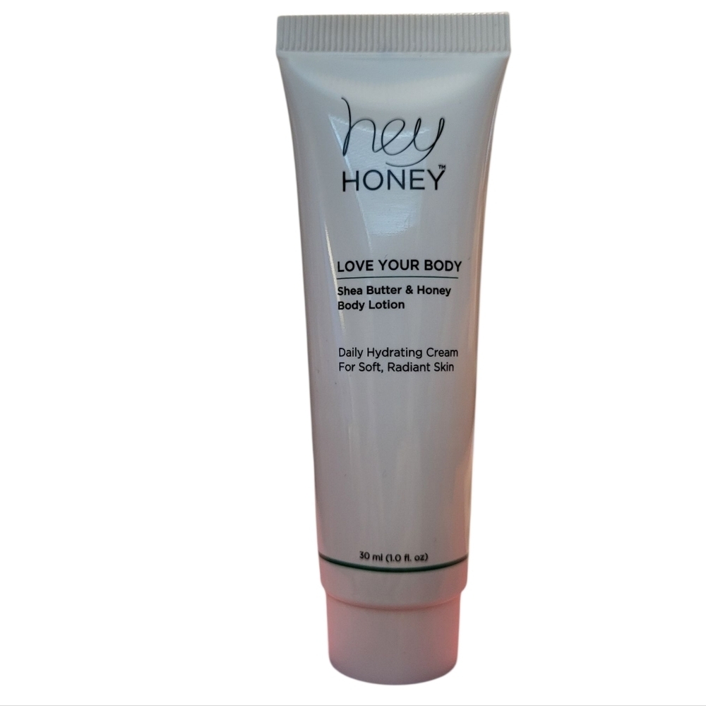 🩷 3/$15 Hey Honey Love Your Body Shea Butter & Honey Body Lotion, 30ml, New